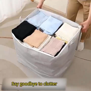 Large Storage Bag Clothes Organizer Storage Clothes Storage Box Foldable Wardrobe Organizer