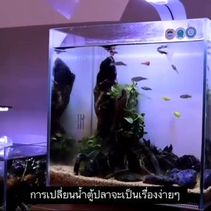 เครื่องเปลี่ยนน้ำตู้ปลา ที่ดูดขี้ปลา กาลักตู้ปลา อุปกรณ์ทำความสะอาดตู้ปลา ปั๊มน้ำ กรอง ทำความสะอาดตู้ปลาของคุณง่ายๆ【1.4m】