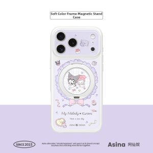 Asina | Magnetic Stand Case Slim Cute Premium Protection
