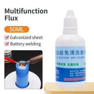 50ml/Bottle Stainless Steel Welding Flux Battery Repair Liquid Soldering Flux Copper/Iron/Nickel Small Piece Rework Tool