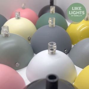 Likelights.sg Elegant Metal Ceiling Lamp Mount Covers in Brushed Bronze/Copper/Gun Metal - 3KG Capacity