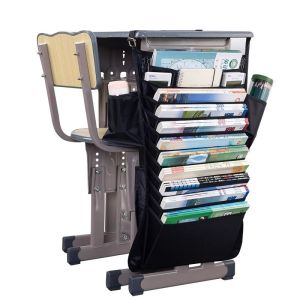 M&G Morning Light Large Capacity Hanging Book Bag Desk Organizer for High And Middle School Students Classroom Desktop Multi-functional Stand