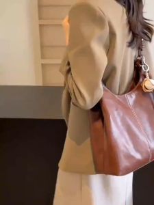 BJ63466 - BLACK/COFFEE/DARKBROWN/DARKKHAKI TAS SLEMPANG HANDBAG TAS WANITA FASHION IMPORT MODIS ELEGAN TERMURAH TERLARIS TERBARU TAS BATAM ZCJ3466