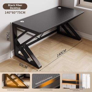 Integrated Multi-functional Desk with Holes Design