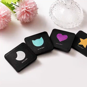 Cermin Lipat Mini Tipis Travel Kaca Rias Makeup 2 Sisi/Cermin Lipat Mini /Model Segiempat 2 Sisi/ Cermin Makeup Kotak