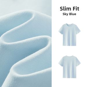 Semir | Female Summer White Round Neck Slim Fit T Shirt