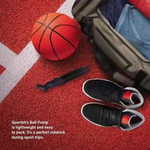 Portable Air Pump Compact Mobile Inflator Suitable For Basketball Football And Fitness Balls with 5 additional inflation needles
