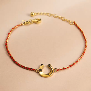 Chow Sang Sang 周生生 999 Pure Gold Essence Horseshoe-inspired Bracelet for Women 18cm 96140B Price-by-Weight 2.99g Gold