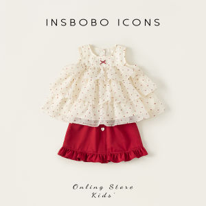insbobo | Summer Princess Style Girls Clothing Set