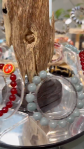 Vòng Tay Đá Vảy Rồng Xanh - Phúc An Linh Bảo - Vật phẩm Thăng Tiến Sự Nghiệp Thu Hút Quyền Lực!