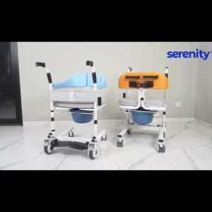 Serenity Kursi Roda Transfer Pasien Commode Chair Semi Hidrolik TC801 TC802 Tempat BAB Tanpa Angkat