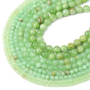 4-10mm 38cm Synthetic Green Jade Stone Beads For DIY Necklace Bracelet Jewelry Making