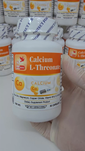 แคลเซียม พลัส Calcium L-Threonate ตรา บลูเบิร์ด ขนาด 1000 มิลลิกรัม 30 แคปซูล