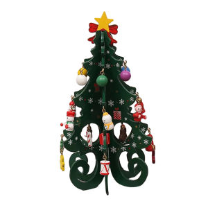 Christmas Tree Childrens Handmade DIY Three-dimensional Wooden Christmas Tree Hot-selling Christmas Decoration Home Decorations