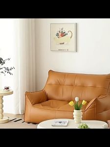 Nordic Style Lazy Sofa Living Room Leisure Tatami Recliner Bedroom 2 Seater Sofa Can Sit Or Lie Lazy Bean Bag Sofa 懒人沙发