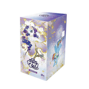 KAYOU Genuine My Little Pony Card Lustrous Moon Twilight Sparkle Pinkie Pie Rainbow Dash Anime Figure Game Collectible Cards Toy