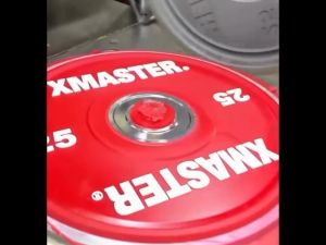 XMASTER CPU Plates Bumper Color Weight Beban Home Gym Weight Fitness CrossFit Training Powerlifting