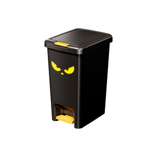 Thùng Rác Chân Đạp Dung Tích Lớn Cho Phòng Tắm Nhà Bếp Phòng Khách Phòng Ngủ Có Nắp Đậy Bằng Nhựa Dùng Trong Gia Đình