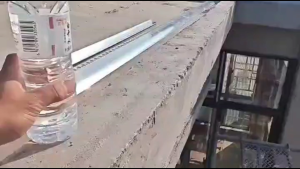 Stop Wall Stains Drip Edge Aluminum Drip Line Anti Mold Rainwater Protection Roof Balcony