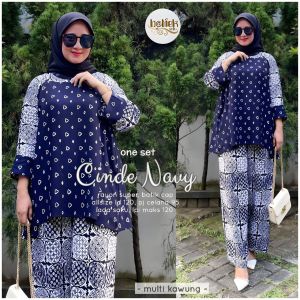 Ruang Setelan - Cinde Set Handmade Cap