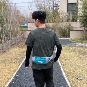 Sports Waist Bag Running Belt Waterproof Fanny Pack Fitness Workout Belt Adjustable Running Pouch Lightweight Belt with zipper for Jogging Gym Marathon Sports Outdoor