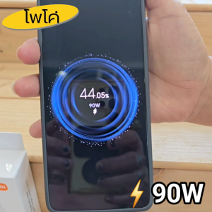 หัวชาร์จ สายชาร์จ 90W For POCO F6 HyperChargeCombo ขึ้นการชาร์จด่วนพิเศษ สเปคตรงรุ่น รับประกัน1ปี