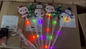 other | Solar-Powered Christmas Lawn Lights Set 6-in-1 Santa Tree & Reindeer Designs for Outdoor Decor Garden Lights Outdoor Festive