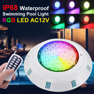 RGB Swimming Pool Lights  AC12V LED Underwater light Waterproof IP68 Outdoor decoration Lamp SMD dimmable landscape Wate