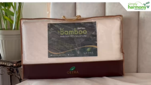 SHSB Getha Pillow Bundle Bamboo Series / Natural Latex Pillow / Bantal 100% Getah Asli
