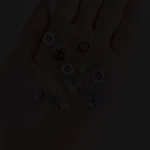 Hạt Charm Bạc 925 Sterling Hình Bướm Đom Đóm Phát Sáng Mặt Dây Chuyền Cho Vòng Tay Charm Động Vật Phát Sáng Phụ Kiện Trang Sức Zircon