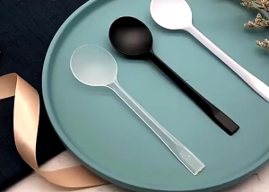 100Pcs Disposable Individual Packing Spoon Dessert Spoon Fruit Birthday Cake Spoon Kitchen Seasoning Spoon