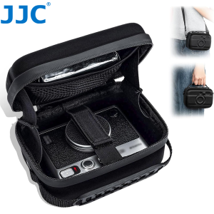 JJC | JJC Camera Travel Bag for Fuji Instax Mini EVO X100VI X100V X100F Sony A6700 ZV-E10 DSC-HX1 DSC-H200 Panasoni Lumix S9 GF1 Canon