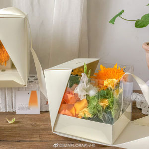Hộp Quà Tặng Hoa Tươi Phong Cách Hàn Quốc Hộp Đựng Hoa Bất Tử Hộp Đựng Bánh Hoa Tươi Hộp Quà Tặng Sáng Tạo Hộp Quà Tặng Mạng Lưới