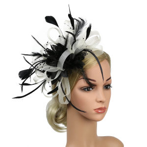 Wedding Hair Accessories: Feather Net Hats & Fresh Out Fashionable Hairpins