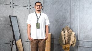 Dompet Gantung Kartu E-money ATM Flazz dan Uang kertas Sling Pouch ID Card Nara Pouch Wallet Card Holder Dompet Koin