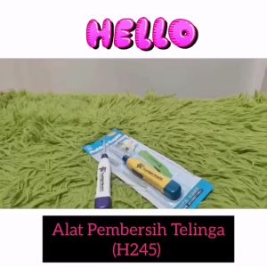 Pembersih Telinga LED Korek Kuping Anak Dewasa Lampu Senter Earpick Flashlight LED