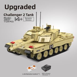 JINGGUAN | Remote Control Tiger Tank Building Blocks Model
