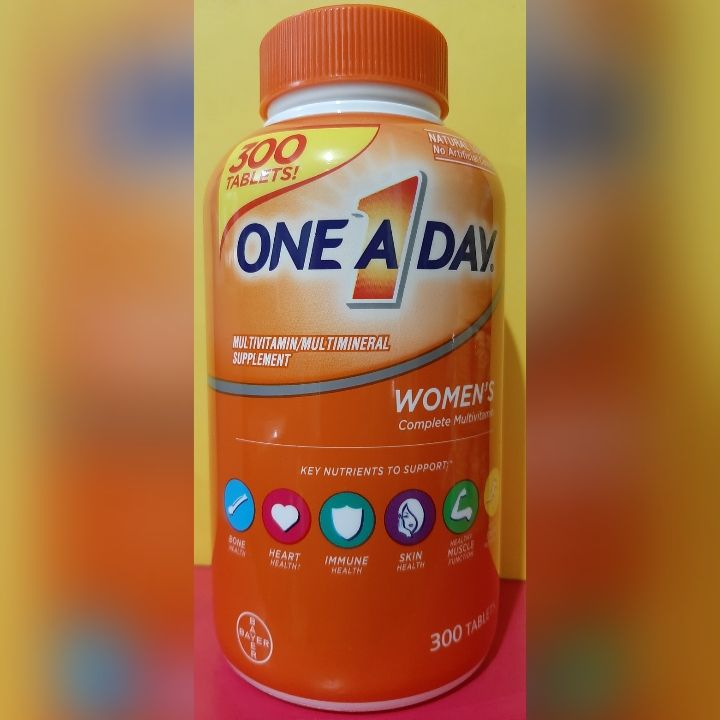 One A Day Women S Complete Multivitamin 300 Tablets Expiry Nov 2022 Lazada Ph