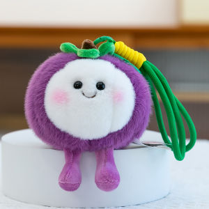 QIAOSHANG | Fruits Imitation Plush Keychain