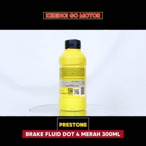 Prestone Minyak Rem Dot 4 Merah 300ml Cairan Rem Kopling Brake Fluid Synthetic Original