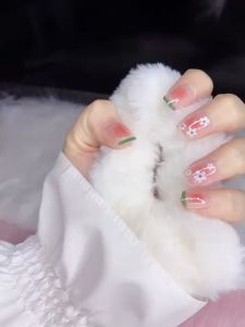 Set 24 móng tay giả dài đính đá - R537 - sang trọng dễ thương cho nữ - Kèm keo dán móng CÓ ẢNH SP THẬT - MUA 2 TẶNG 1 DŨA MÓNG