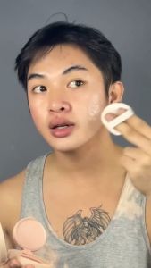 O.TWO.O Air Cushion BB Cream With Sponge for Women Skin Shine CC Cushion Natural Long-lasting BB Cream Foundation Water proof Brighten 3 Colors Air Cushion Foundation Cosmetics for Women