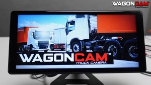 WAGONCAM กล้องรถบรรทุก กล้องติดรถบรรทุก24v  รุ่น Y14T+WiFi กล้อง 4 ตัว 1080p หน้าจอทัชสกรีน บันทึกวีดีโอได้ กล้องกันแดดกันฝน คมชัด
