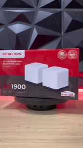 Bộ Phát Wifi Mesh Mercusys Halo H50G (2 Pack / 3 Pack) Chuẩn Tốc Độ AC1900Mbps - Hàng chính hãng