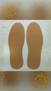 Sol Potong Outsole Sepatu Casual Slip On Karet Rubber Pentil Cacing