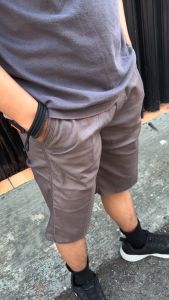 SUWALL Celana Pendek Pria Chino Polos Celana Rip Tali Combed Diamond Strech SWL09