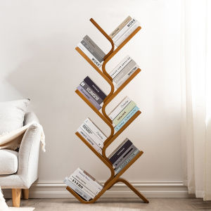 Simple Multi-functional Bamboo Bookshelf