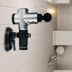 Fascia ปืนผู้ถือถ้วยดูดเดี่ยว Bracket ปืนผู้ให้บริการมือฟรีนวด Partner ฟิตเนสลดน้ําหนักกล้ามเนื้อนวดปืน