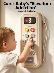 XINGE | Montessori Educational Simulated Elevator Button Toy for Toddlers