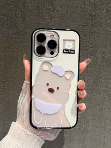 High Acrylic Magnetic Absorption West Highland Phone Case for Apple 16Pro Max 17Promax Air15 Cute Niche 14Pro Anti-Fall 13 High Transparency